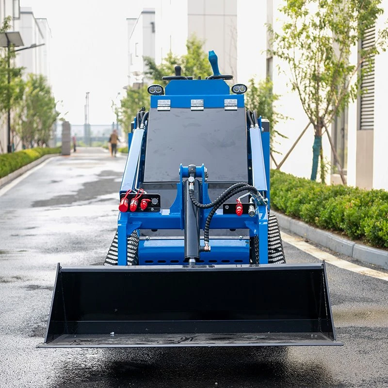 Mini-Kompaktlader mit Mixeranbau