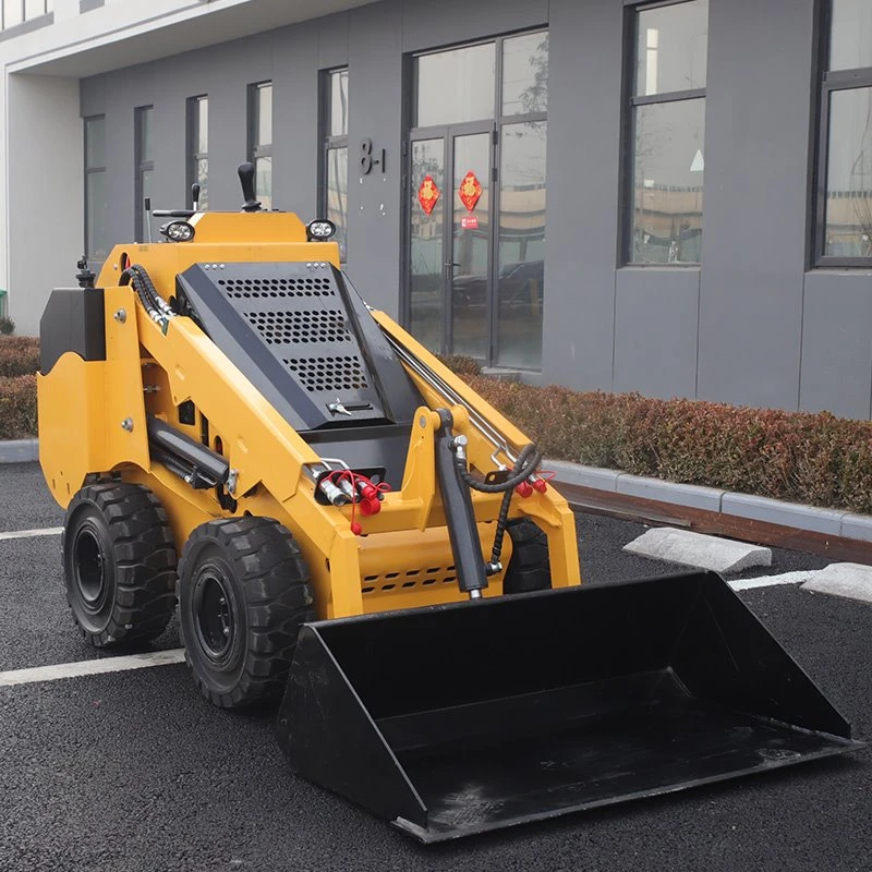 Mini-Radlader mit Kompaktlader